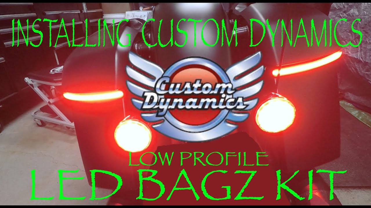Installing Custom Dynamics LED Bagz on Indian Challenger!