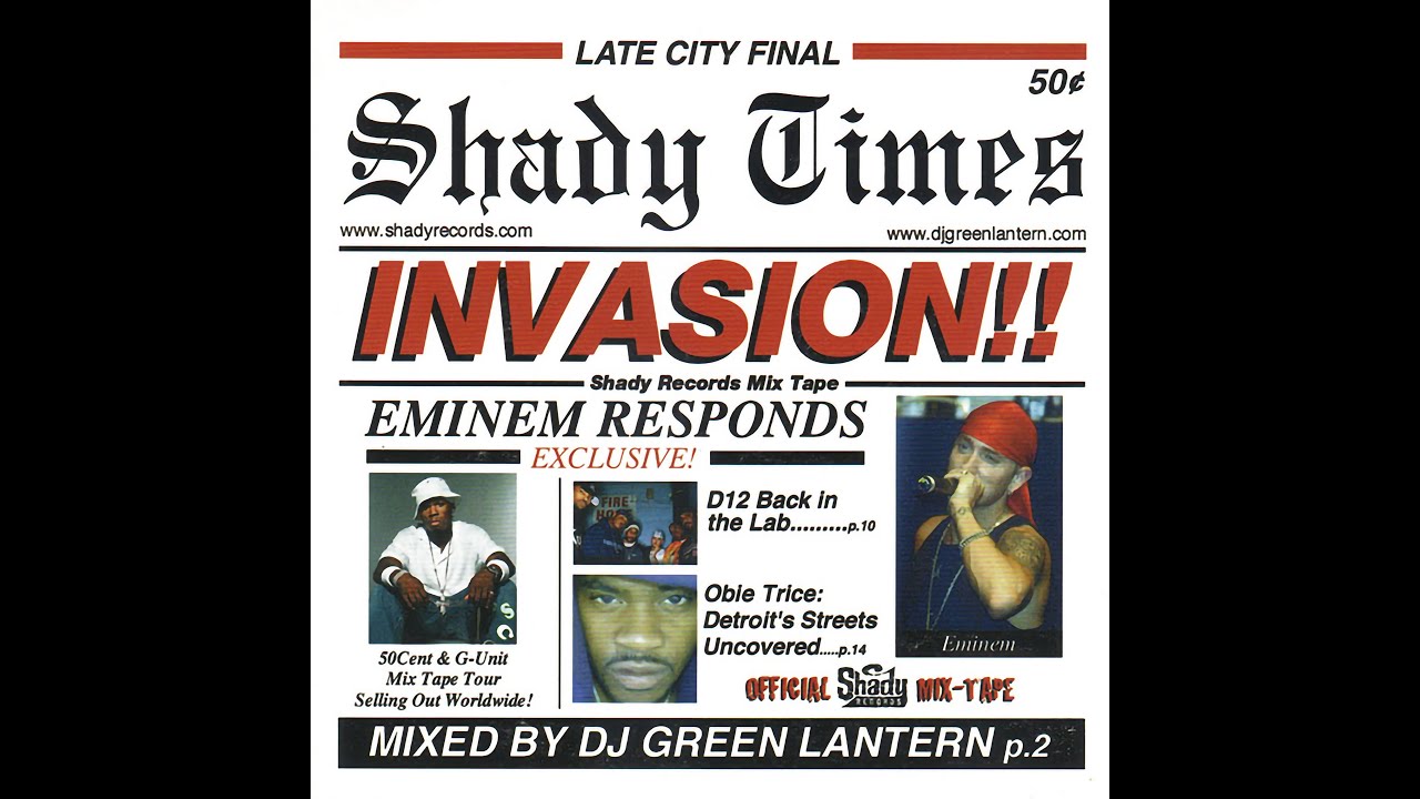 Eminem & DJ Green Lantern - The Invasion - Redone