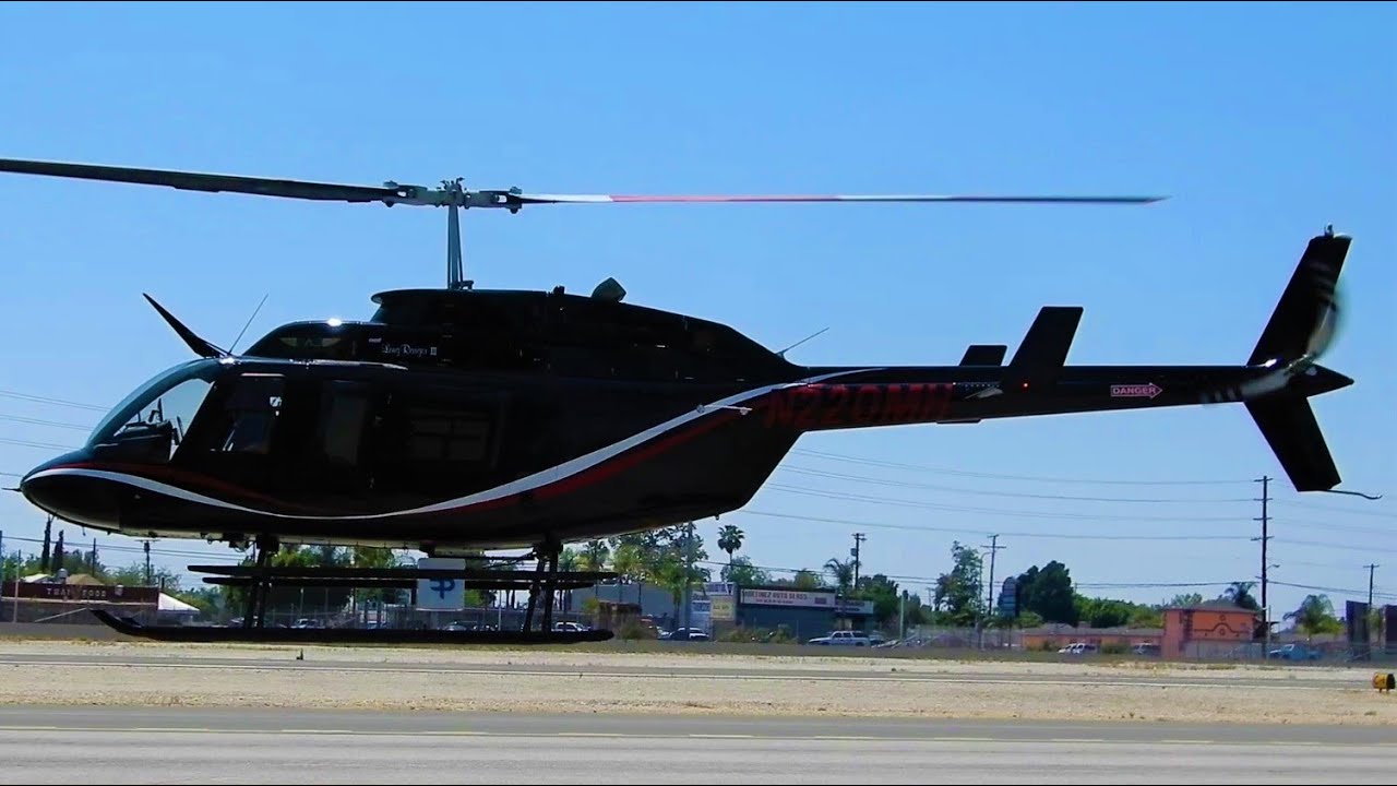 Bell 206L Start-Up, Takeoff LongRanger Epic Sound Like Helicopter Crash Hudson River New York N220MH