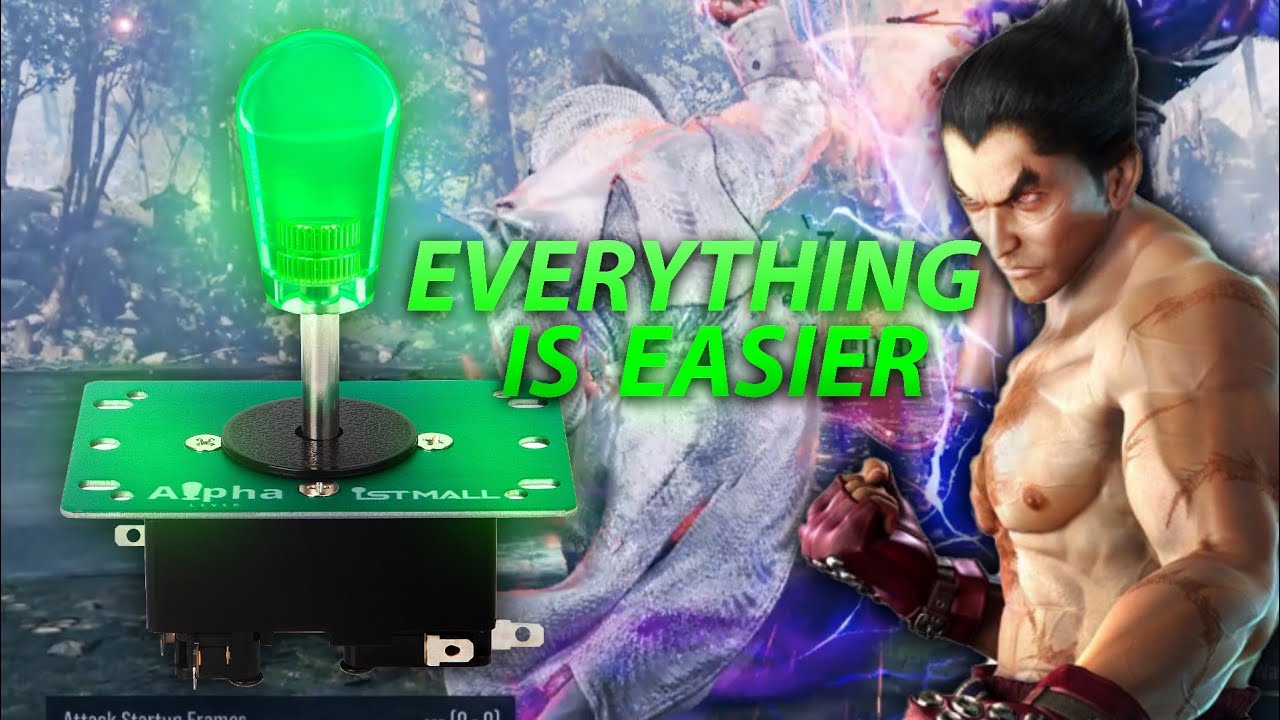 Sanwa JLF User Tries Korean Lever (IST Alpha N Review)