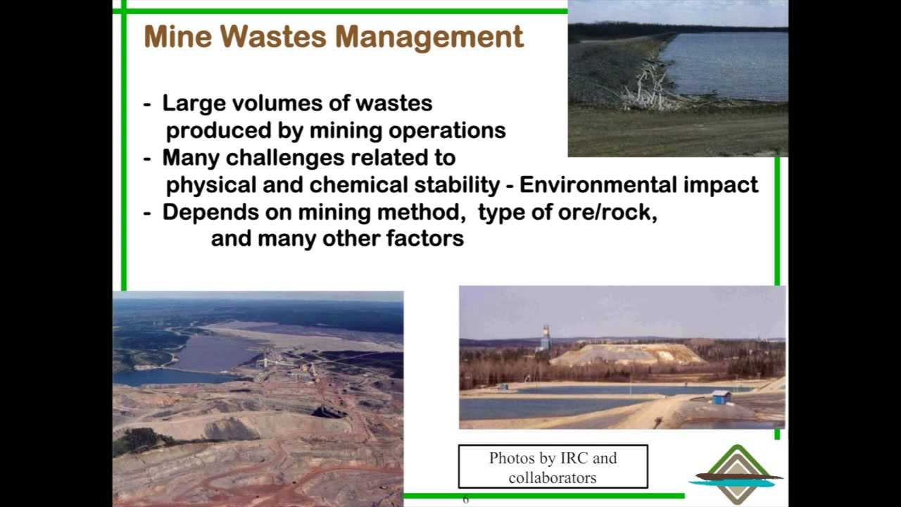 Dr. Michel Aubertin: Mine Wastes Management @ RIME Part 1