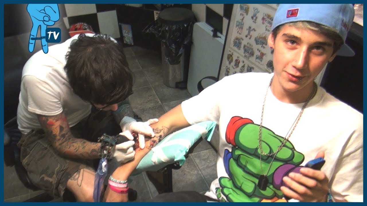Last Second Tattoo - Janoskians Takeover Ep 29