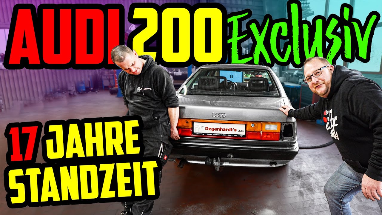 Bekommt MARCO ihn zum LAUFEN? - Audi 200 5Zyl 10V TURBO! - Erst Optik, dann Technik!