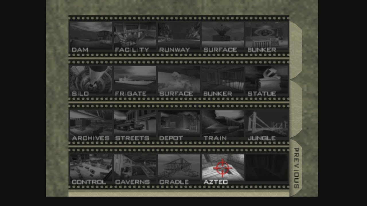GoldenEye 007 / Aztec SA  / 9:00 Speedrun Achievement