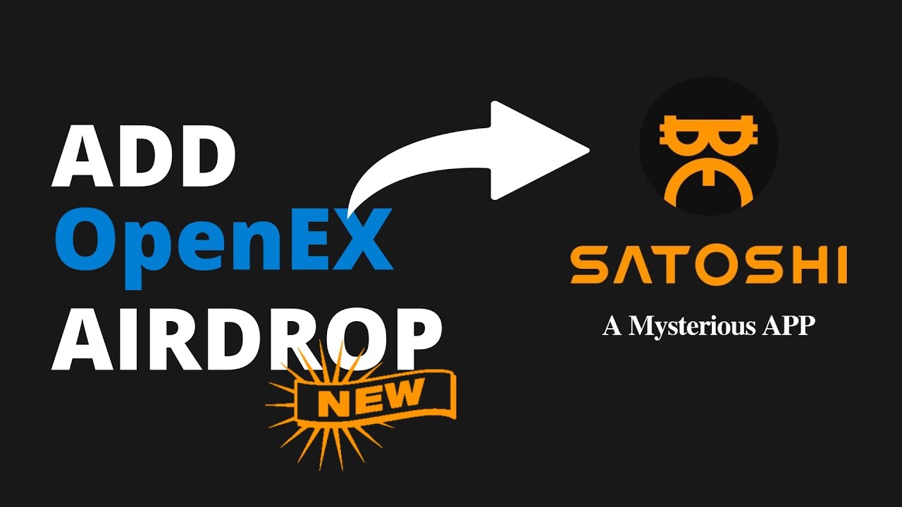 How to add OEX Airdrop on Satoshi, (How to add new projects on Satoshi)