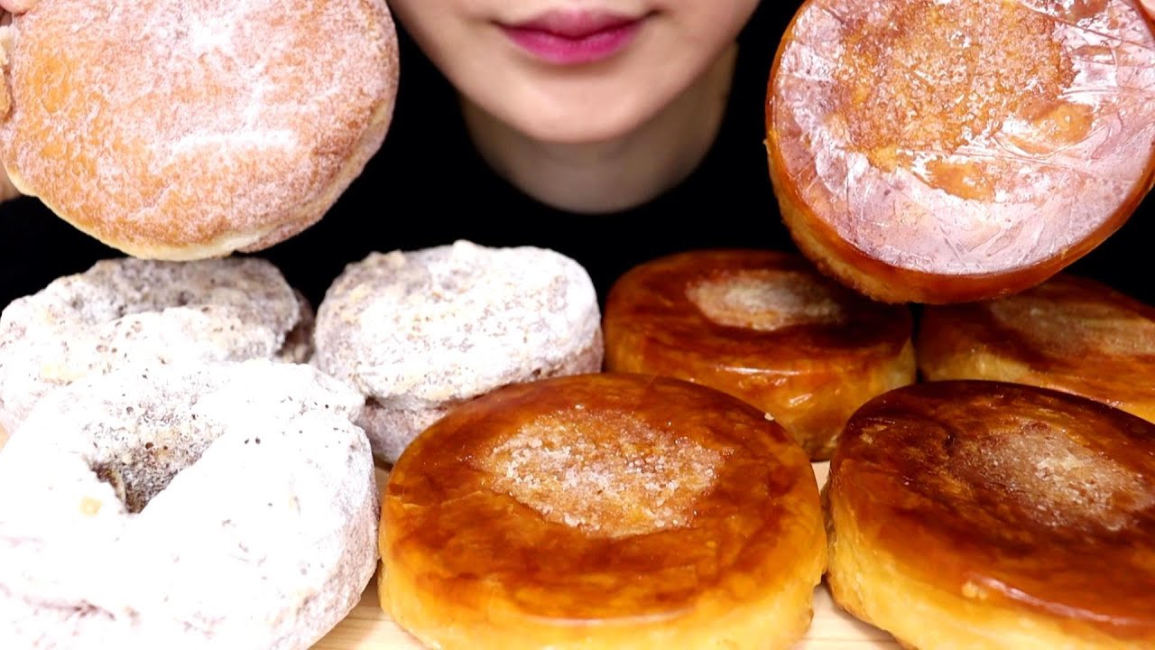 [ASMR] Есть тайваньские пончики с куинь аманом