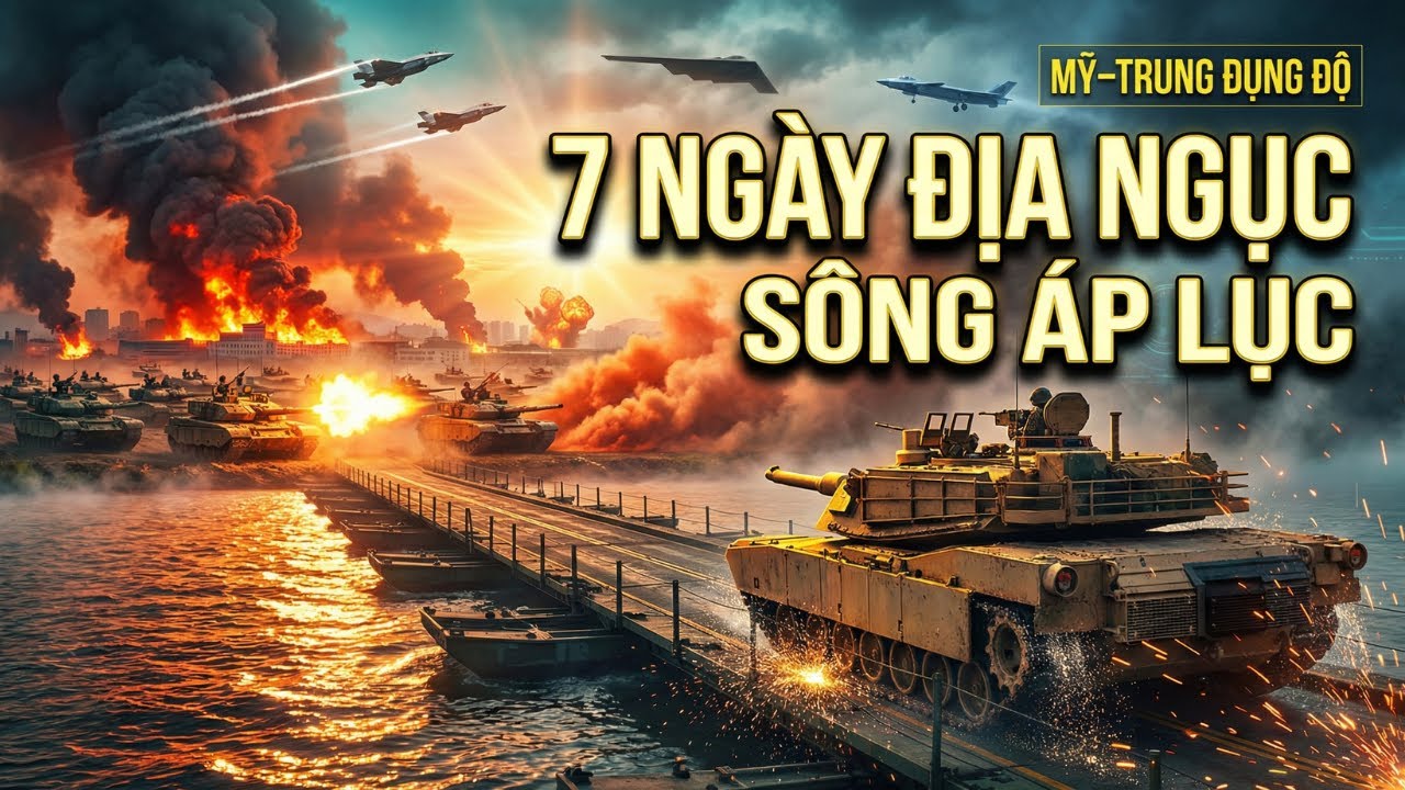 TRUNG QUỐC Bao Vây ĐÀI LOAN — Mỹ Vượt Sông Áp Lục, 7 Ngày Địa Ngục Đan Đông