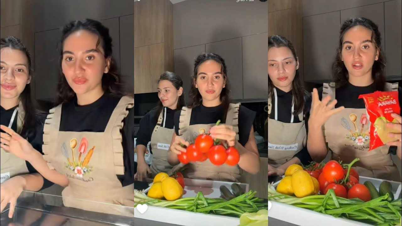 غيث وسارة ♥️ حسونه رح نجهز اليوم مشاوي 