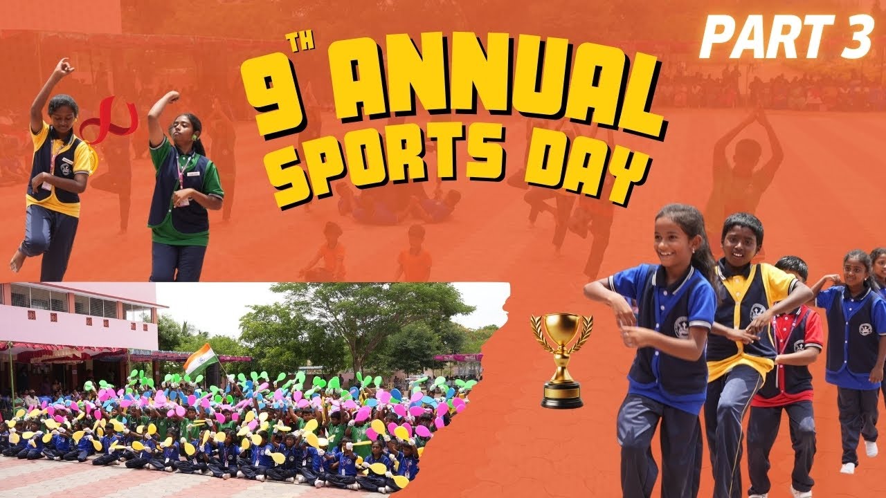 SACS - 9th Annual Sports Meet | Part 3 | St Anthonys Convent School Dindigul