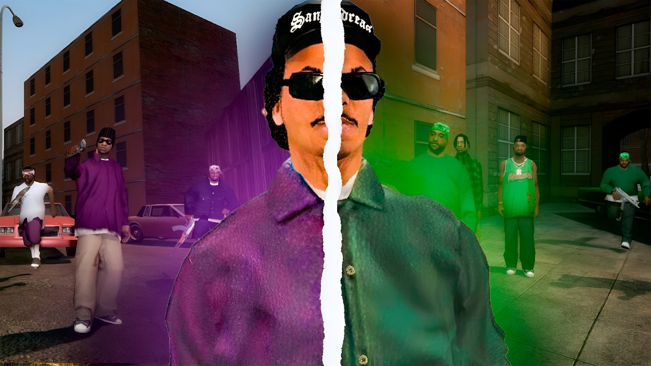 Las 5 FASES de la TRAICIÓN de RYDER en GTA San Andreas