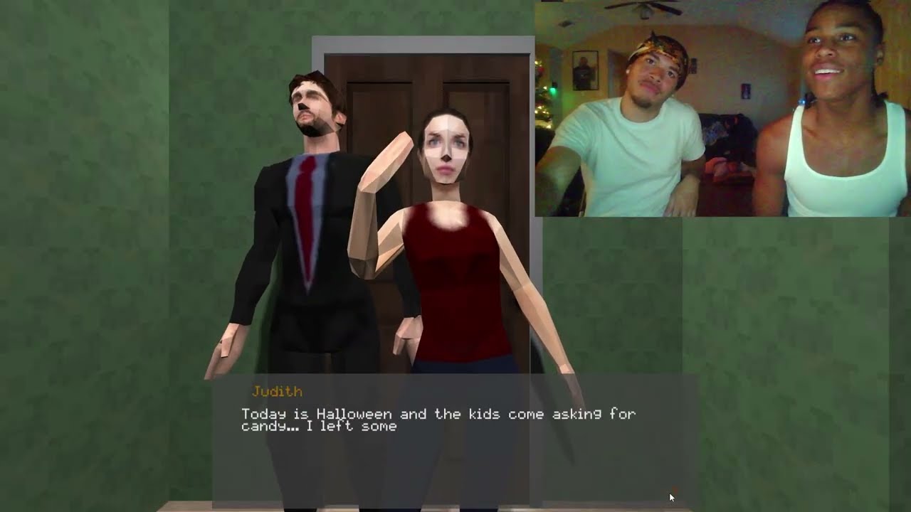 horror game with the family