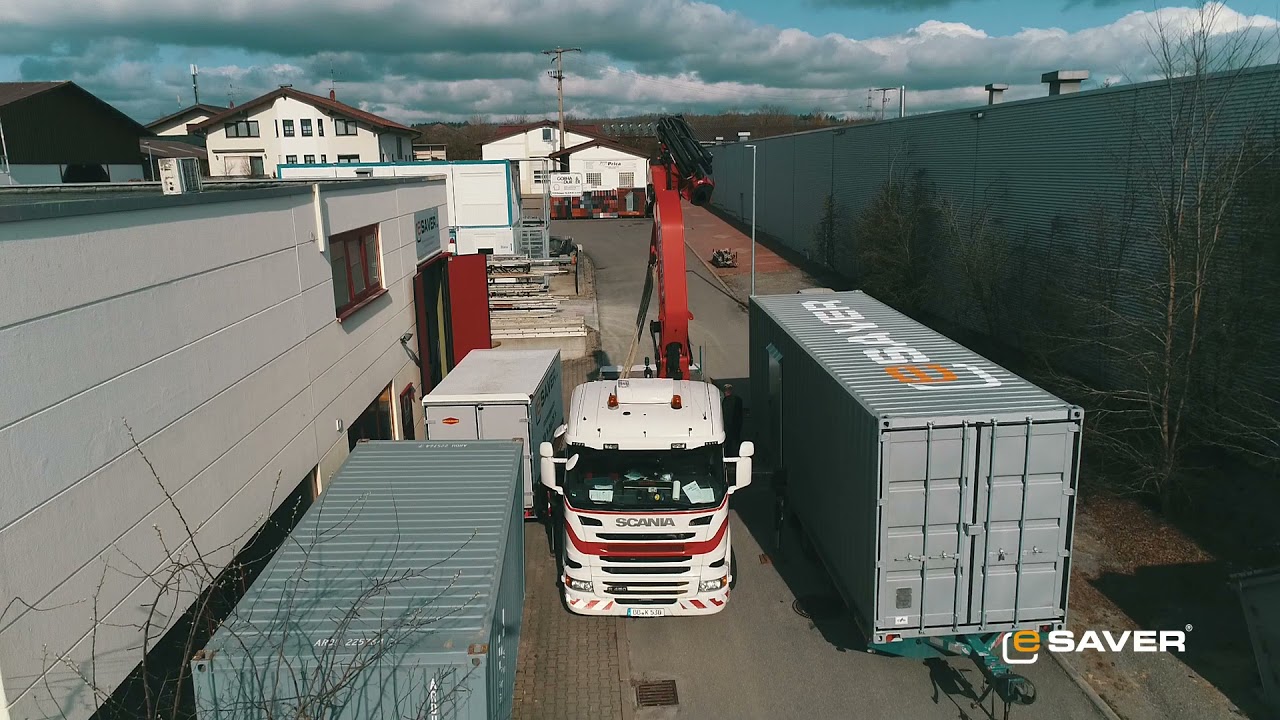 Spektakulärer Zeitraffer: Bau, Transport & Installation der 2500 kVA eSaver Anlage