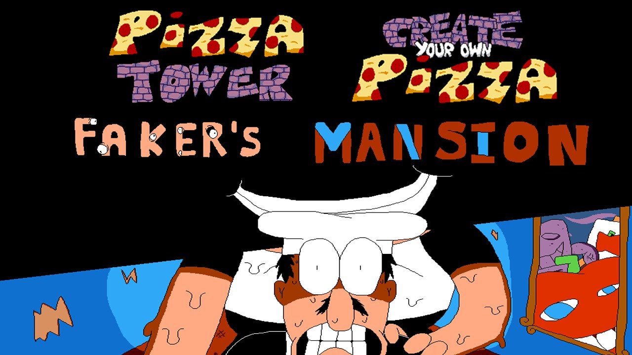 Pizza Tower (CYOP) Level - THE PIZZA TOWER ATTIC - Faker's Mansion