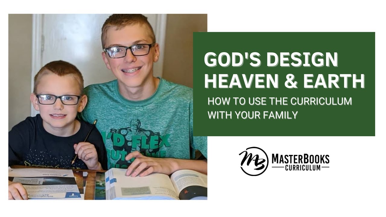 How to Use God's Design: Heaven & Earth Curriculum // Master Books Homeschool