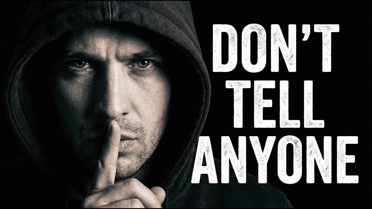 Never Tell Anyone Your Plans (Here's Why)