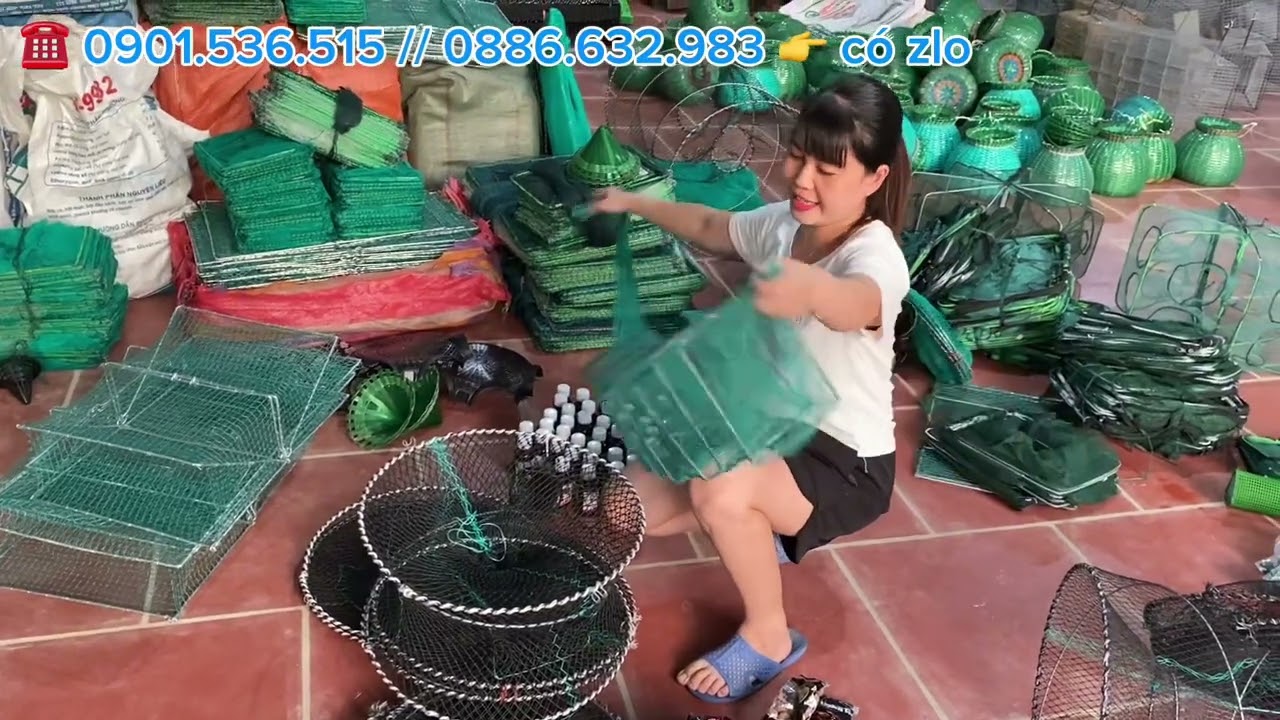 💥💥💥 LƯỠI BÁI QUÁI, LỒNG LÒ XO, LỒNG CUA LƯỚI ĐẶT ĐẸP 