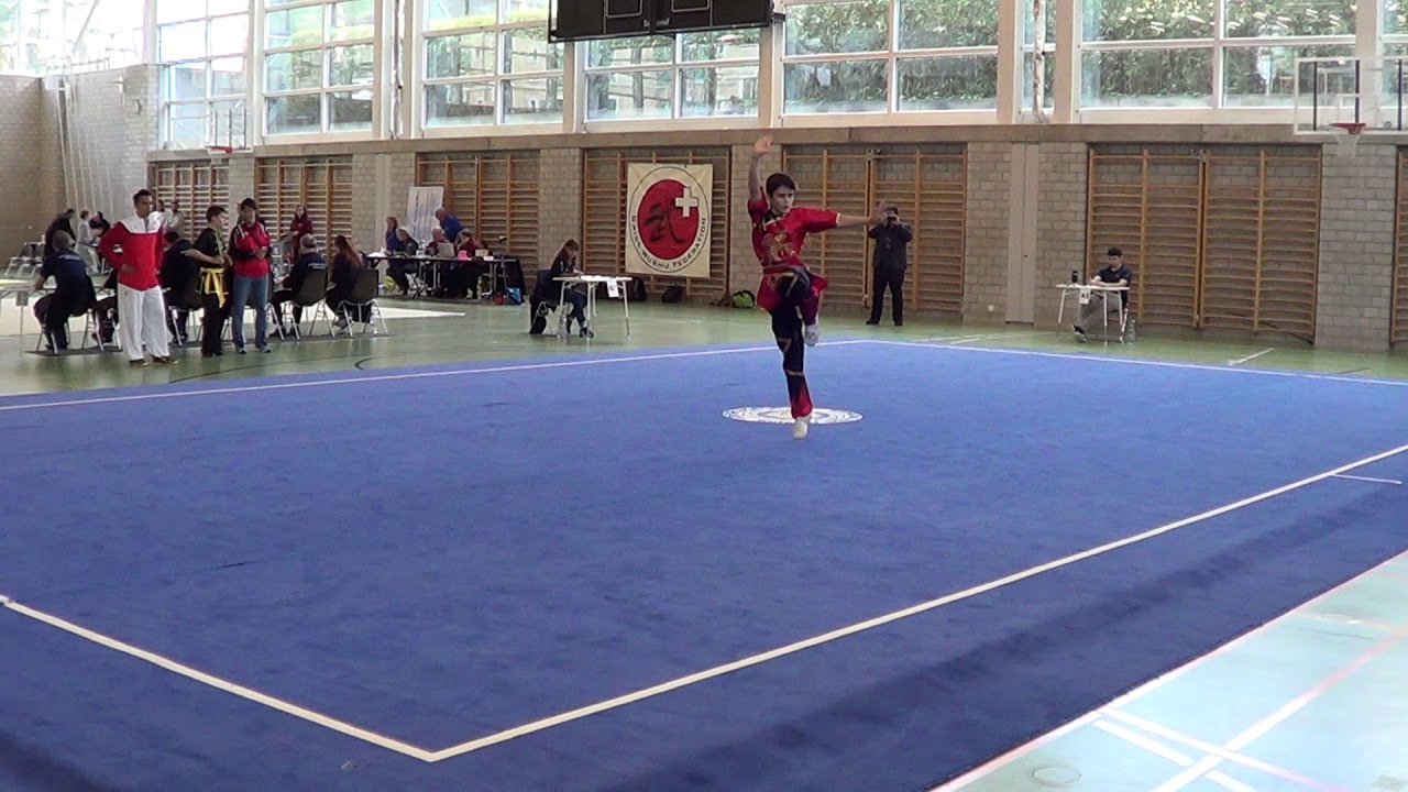 Celil Gündogdu - Changquan 46 - 3rd swisswushu qualifier 2017
