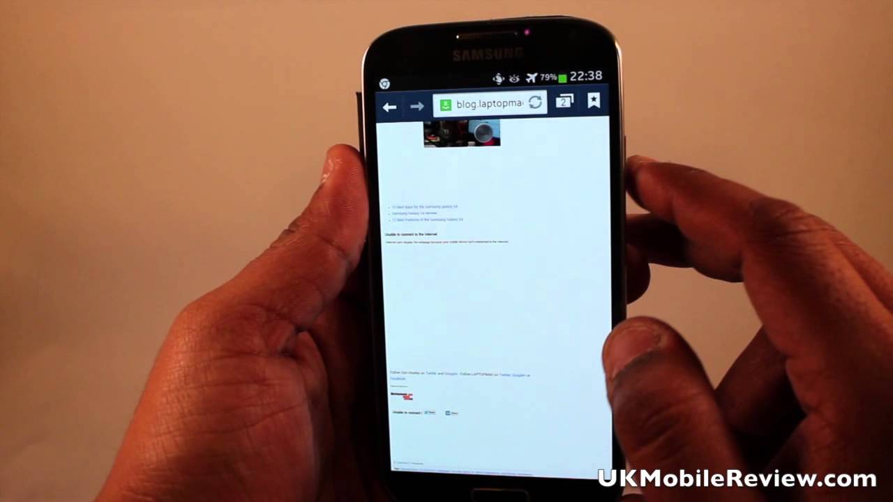 Samsung Galaxy S4 TouchWiz Demo