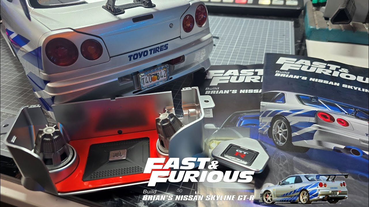 Build the Fast & Furious Nissan Skyline GT-R - Pack 17 & 18 - Stages 87-98