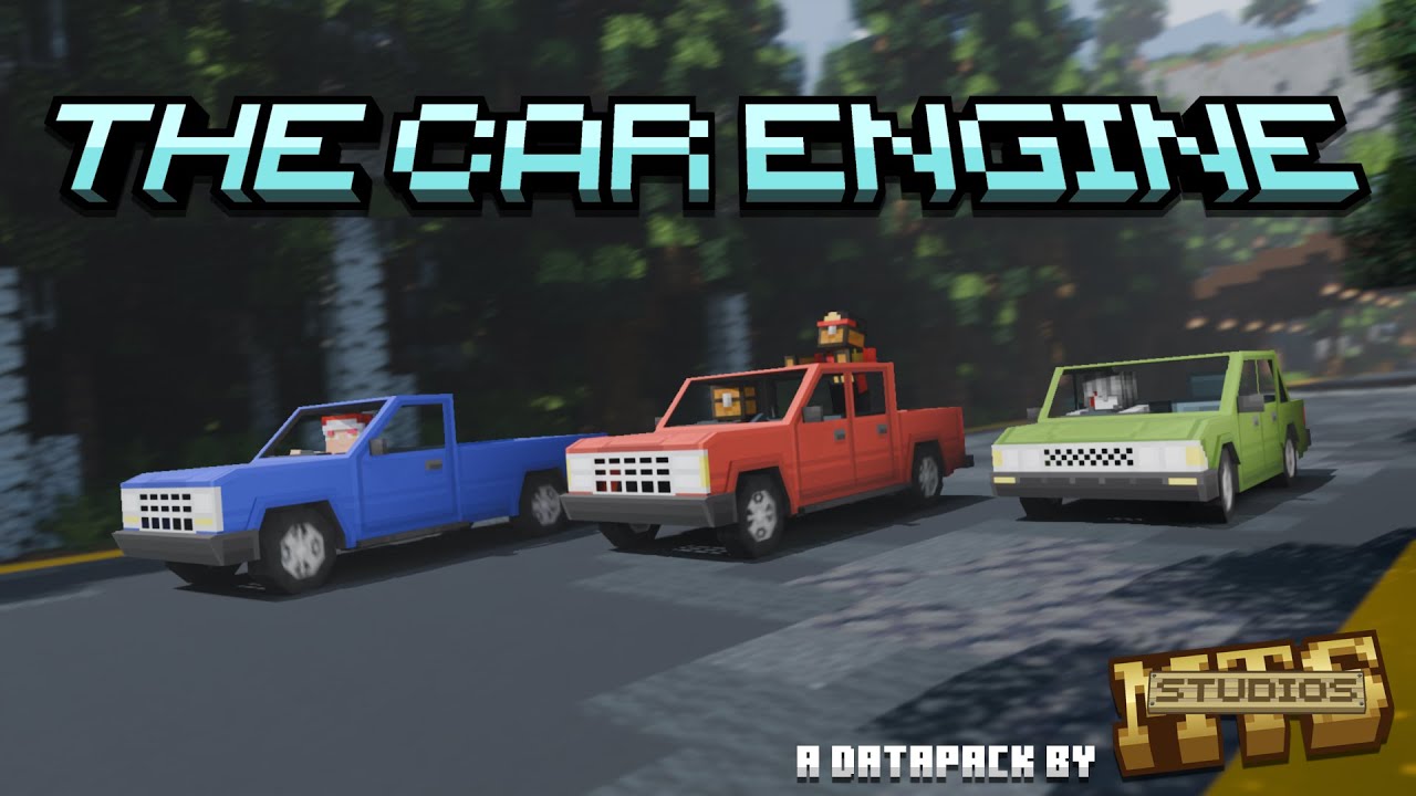 The Car Engine | Minecraft Datapack by MTS Studios (1.21+)