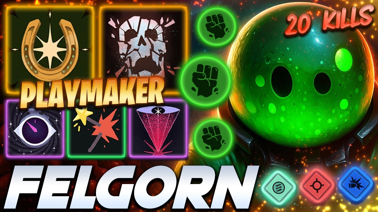 Felgorn Viscous PLAYMAKER 20 KILLS - Deadlock Pro Gameplay & Guides [Watch & Learn]