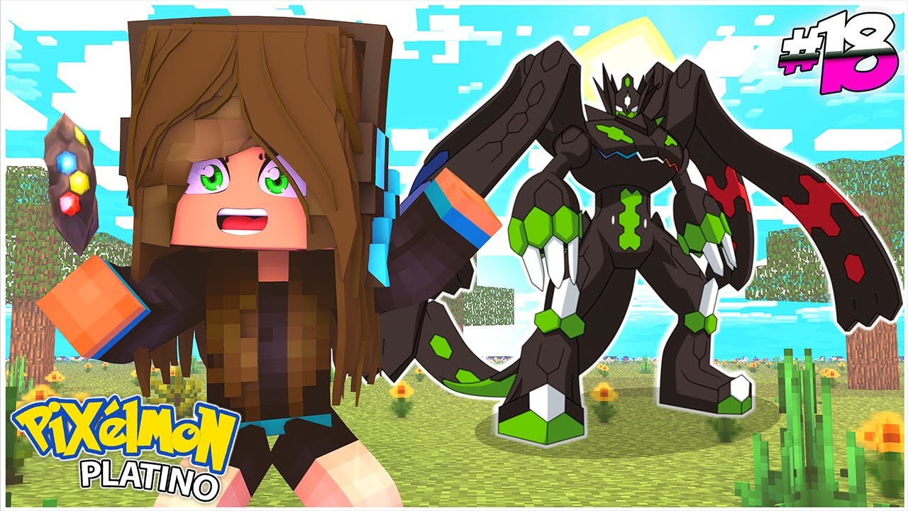 🔥 CONSIGO a ZYGARDE 100% FORMA COMPLETA 😱 | PIXELMON PLATINO #18 MINECRAFT POKEMON MOD 1.12.2