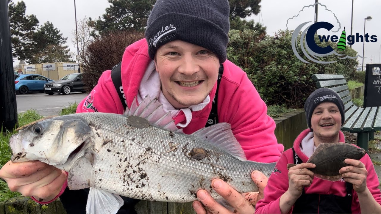 RIVER ITCHEN PB BASS & RARE FLOUNDER - ITCHEN BRIDGE | Sea Fishing UK River Fishing UK | Southampton