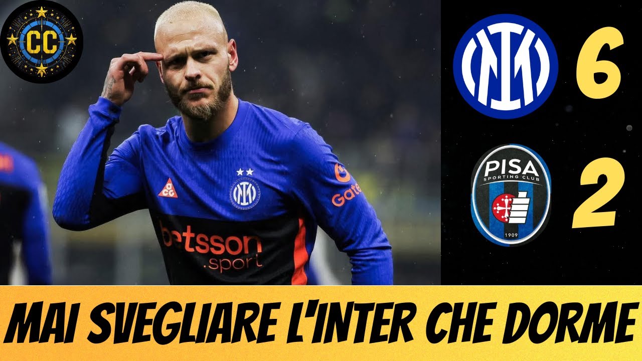 CHIVU RIBALTA IL PISA IN 7 MINUTI INSERENDO UN DIMARCO VERSIONE DELUXE, SOMMER SERATA DA DIMENTICARE