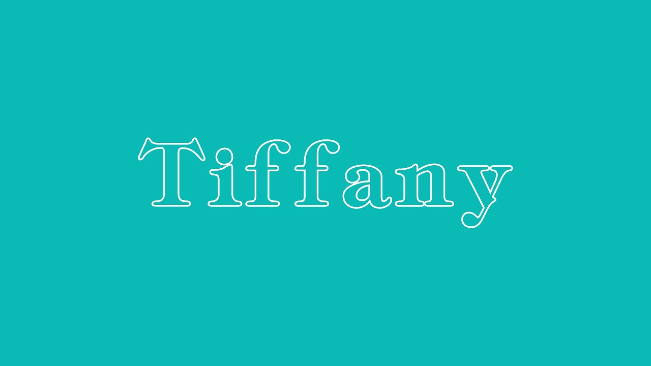 Tiffany Blue Aesthetic Background (4K /1h) | Цвет Тиффани фон