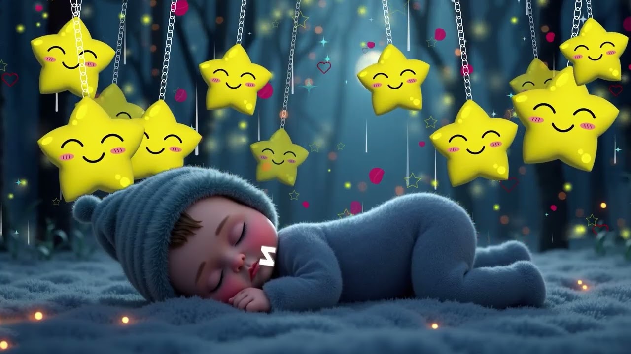 Instant Sleep for Babies 💫 Mozart & Brahms Lullabies 🌙 Calm Music to Overcome Insomnia Fast