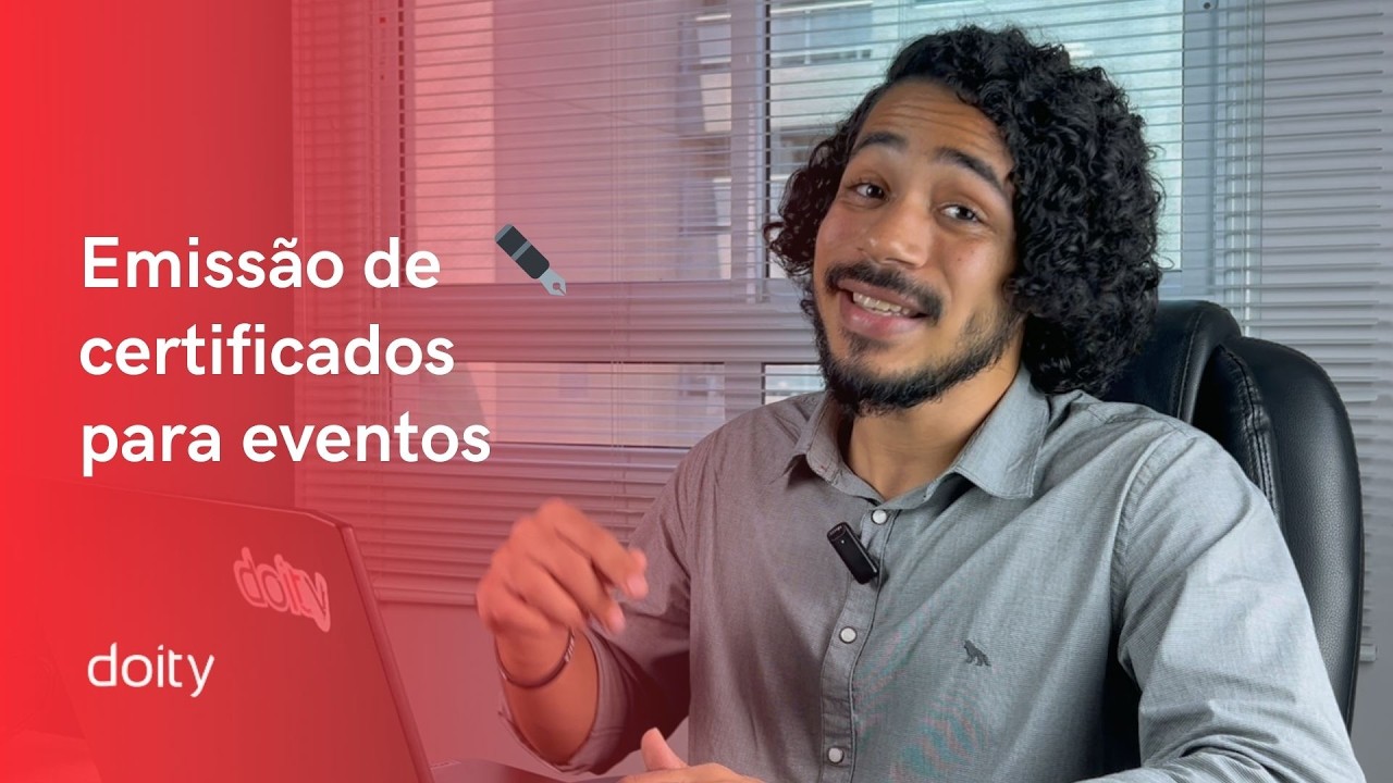 Como criar certificados de participação no seu evento
