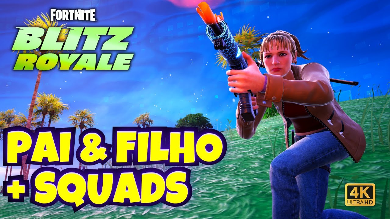 😂 Pai e Filho no novo Blitz ☠️ Fortnite 🖥 PC & 🎮Xbox - 4K