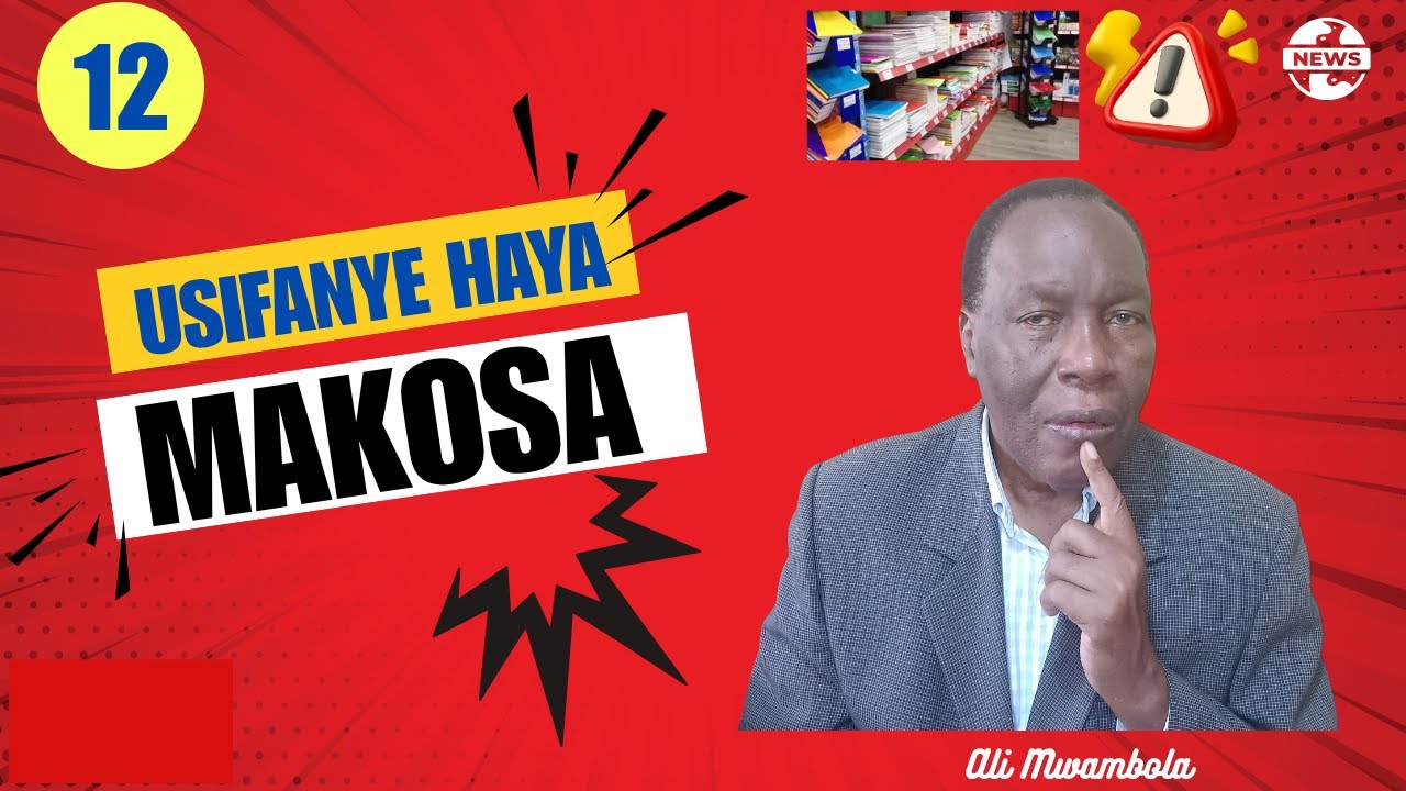 Jinsi ya Kuepuka Makosa 12 ya Biashara Yako ya Stationery