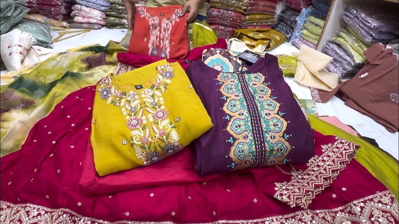 Chickpet Bangalore Wholesale Boutique Designer Kurthi Set|Online Shopping Single Courier AVl 