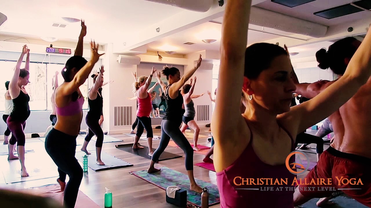 Christian Allaire Power Yoga Class