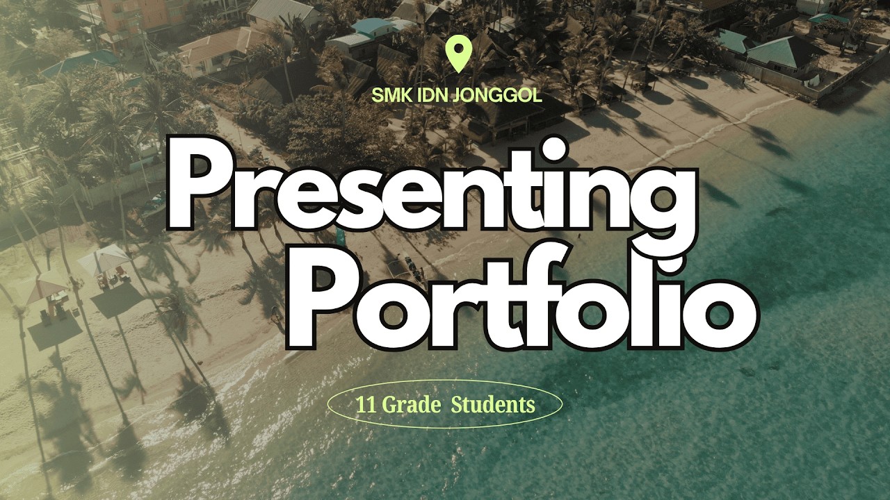 Presenting Portfolio with Alif Iskandar Shiddiq XI RPL B