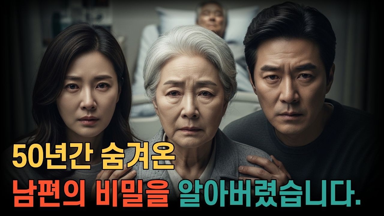 50년간 숨겨온 남편의 비밀 #남편의비밀 #부부갈등 #유언 #가족갈등 #화해 #속죄 #고백