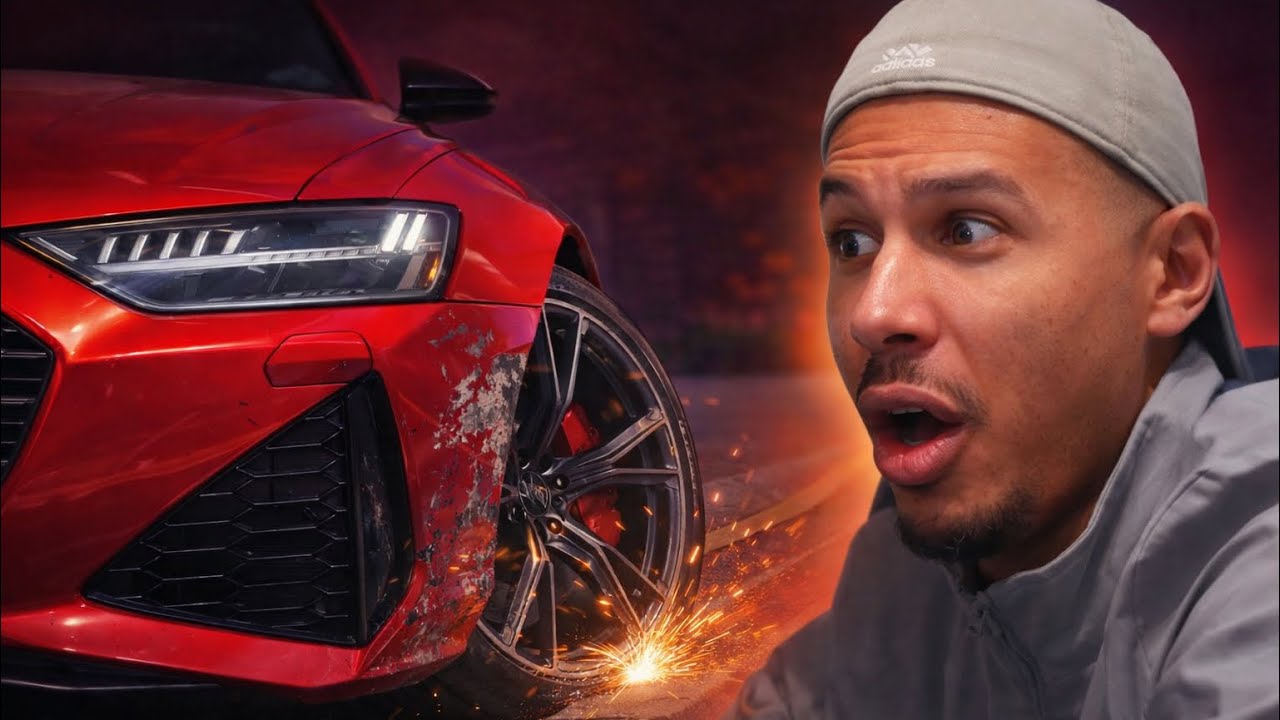 ANECDOTE HAMZA_PVRIS LE JOUR OU SA MERE A TAPER UN TROTTOIR AVEC UNE RS6 !! 