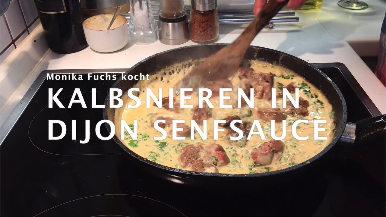 Kalbsnieren in Dijonsenfsauce