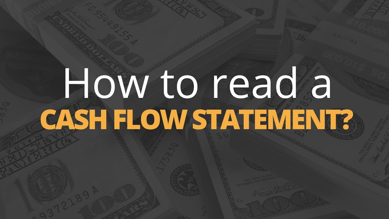 How Do You Read a Cash Flow Statement? | Phil Town