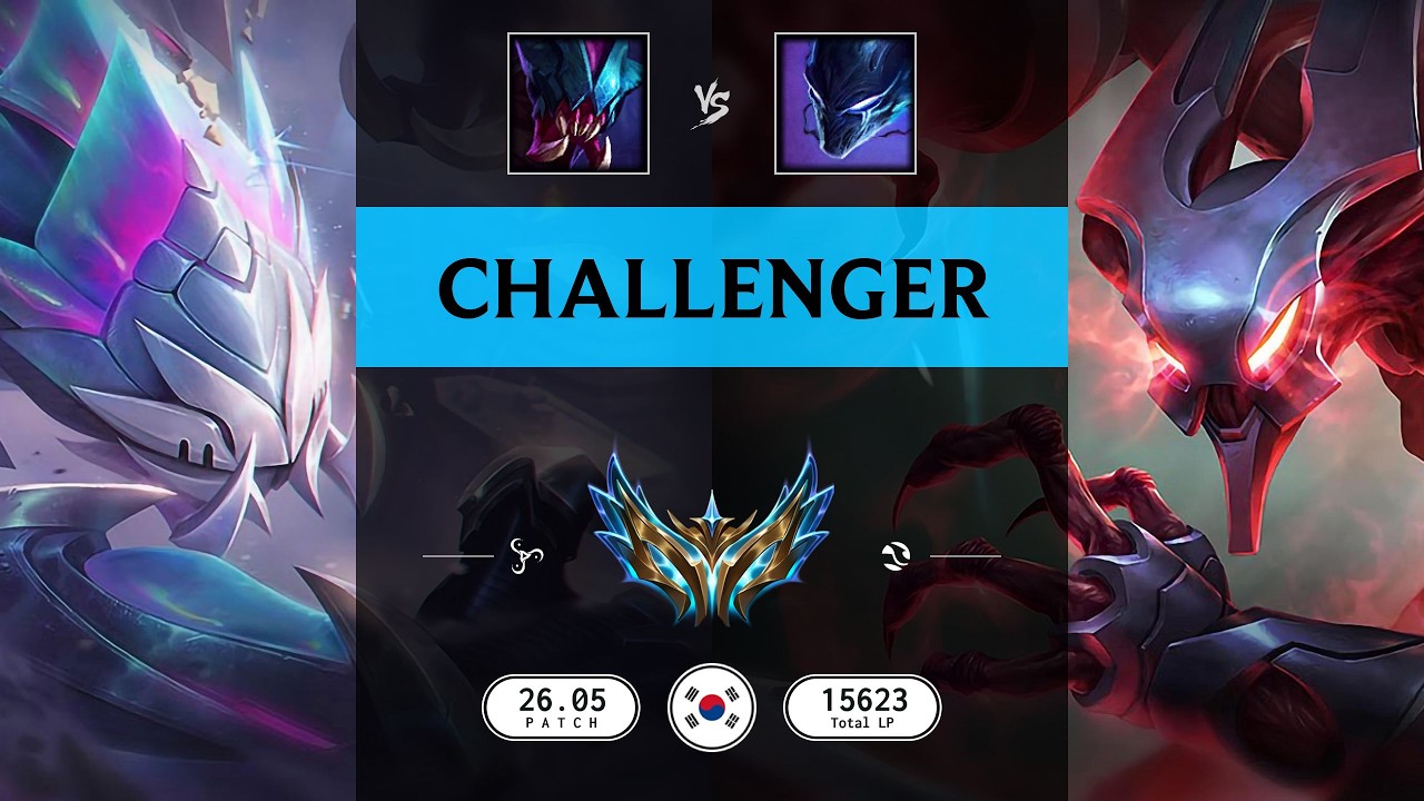 Challenger Match: Over 10.000 LP - KR server Patch 26.05