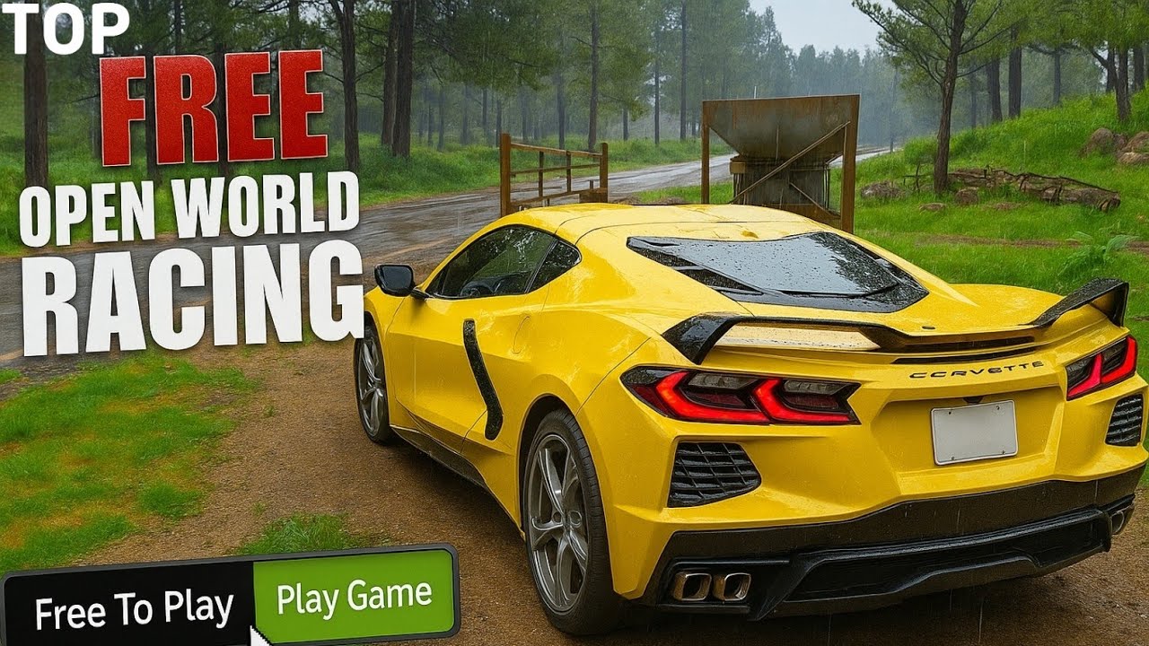 Top 10 FREE OPEN WORLD Racing Games 2025 NEW