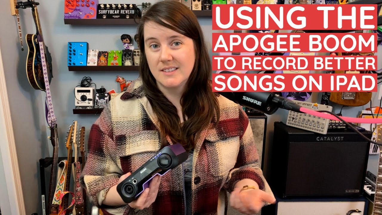 Upgrading iPad Recordings with Apogee BOOM