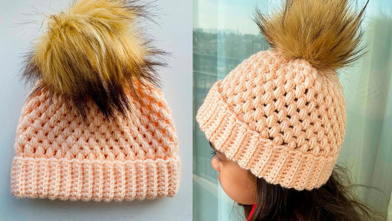 😍El Gorrito mas hermoso que he tejido! GORRO a crochet paso a paso | tutorial todas las tallas‼