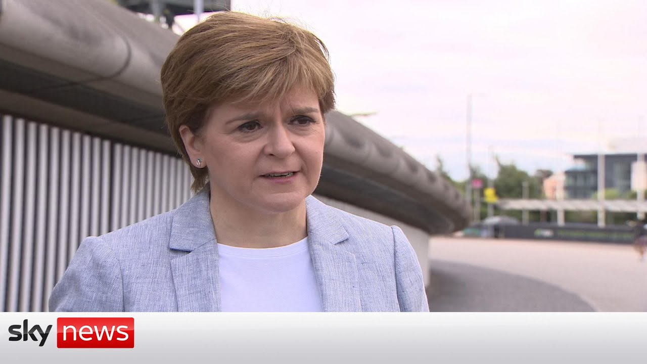 'I'm not interested' in Andy Burnham having spat with me - Sturgeon