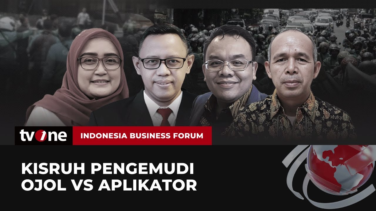 [FULL] Kisruh Pengemudi Ojol vs Aplikator | Indonesia Business Forum tvOne