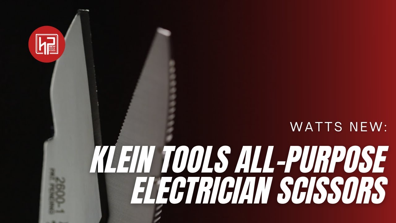 Watts New: Klein Tools All-Purpose Electrician Scissors