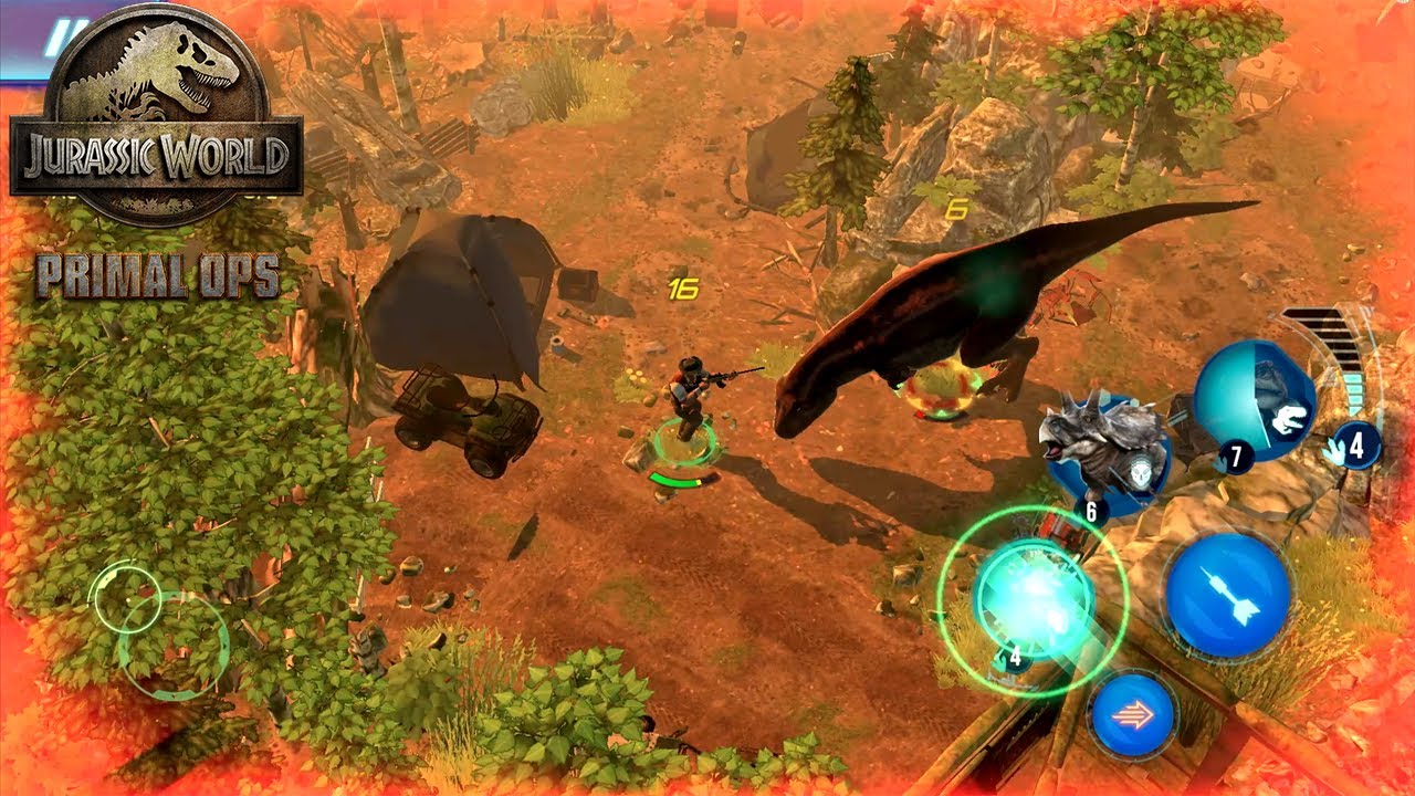Jurassic World Primal Ops - Gameplay ACT-1 CHAPTER 1 COMPLETED  - (iOS, Android) Part 2