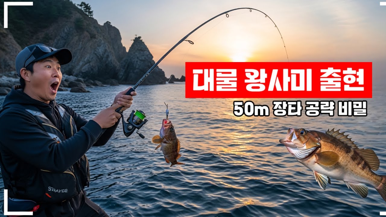 왕볼락 마스터하기 : 던질찌 낚시 완벽 가이드