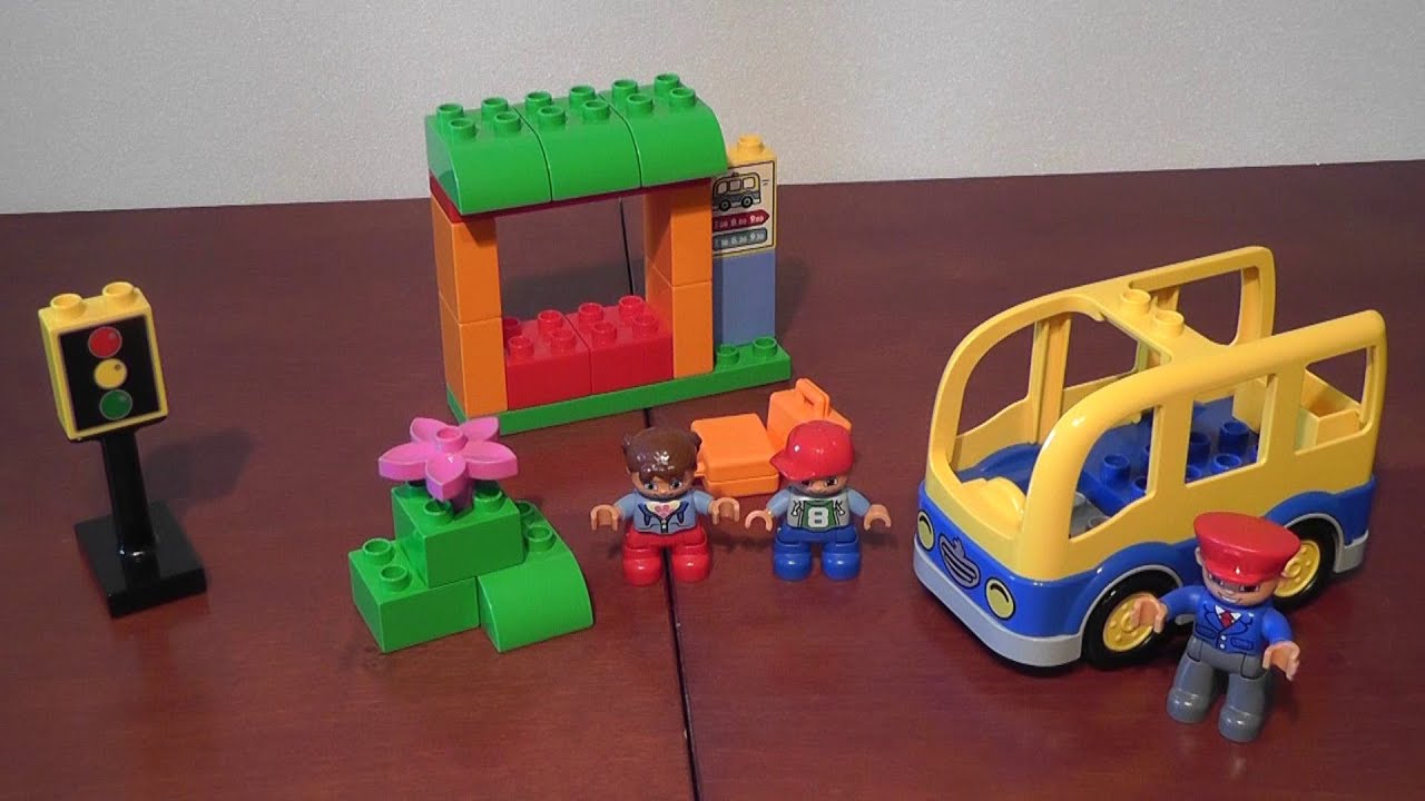 unboxing LEGO Duplo 10528 Szkolny autobus rozpakowanie